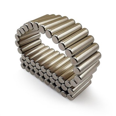 NdFeB radiálisan mágnesezett hengeres mágnes